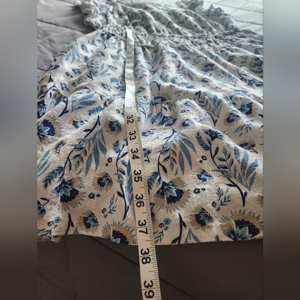 Universal Thread Floral Flutter Sleeve Dress - image 9